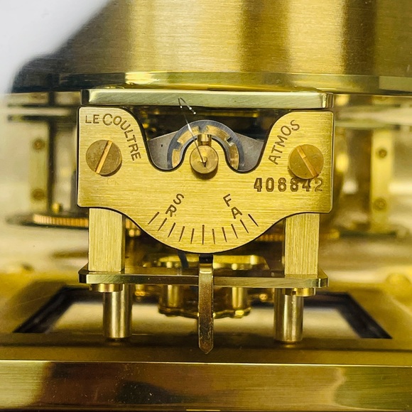 Jaeger-LeCoultre Atmos Square Face Mantel Clock Caliber 528-8 #408842 - Picture 12 of 14